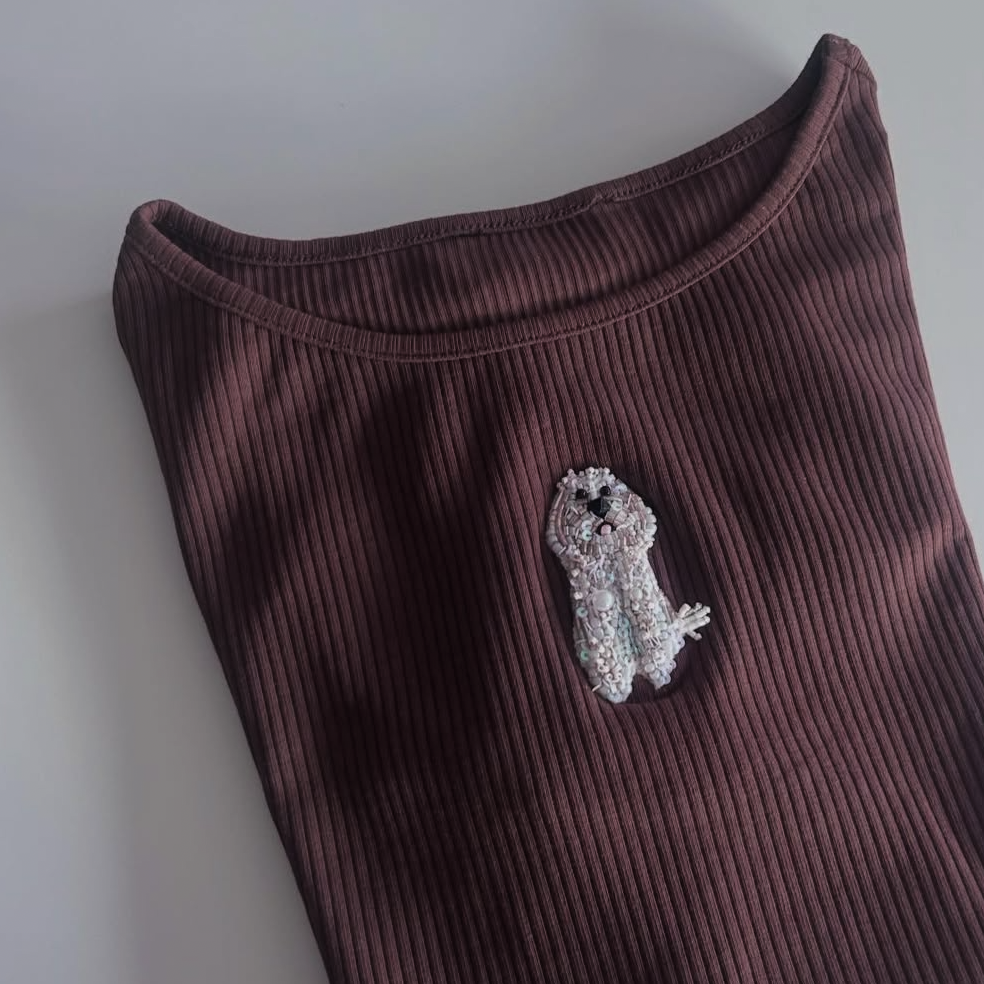 Custom Beaded Tank